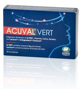 ACUVAL VERT 20 COMPRESSE - Farmacia Nuova Dr.ssa Gabriella Catellani