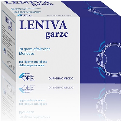 LENIVA GARZE OFTALMICHE 20 PEZZI - Farmacia Nuova Dr.ssa Gabriella Catellani