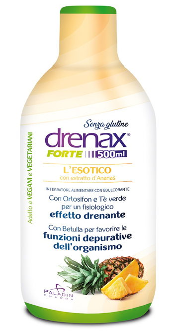 DRENAX FORTE L'ESOTICO CON ESTRATTO D'ANANAS 500 ML - Farmacia Nuova Dr.ssa Gabriella Catellani