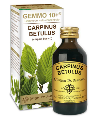 GEMMO 10+ CARPINO BIANCO 100 ML LIQUIDO ANALCOLICO - Farmacia Nuova Dr.ssa Gabriella Catellani