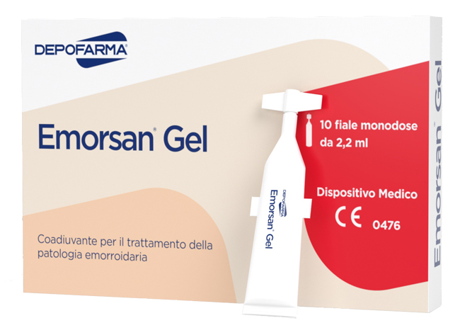 EMORSAN GEL 10 FIALE MONODOSE DA 2,2 ML - Farmacia Nuova Dr.ssa Gabriella Catellani