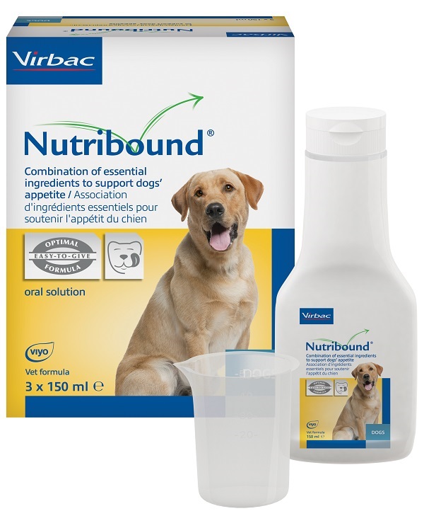NUTRIBOUND SOLUZIONE ORALE APPETIBILE PER CANE 3 FLACONI DA 150 ML - Farmacia Nuova Dr.ssa Gabriella Catellani