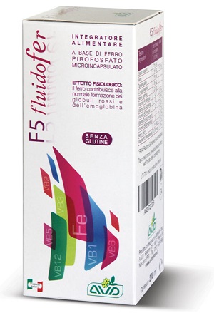 F5 FLUIDOFER LIQUIDO BOCCETTA 200 ML - Farmacia Nuova Dr.ssa Gabriella Catellani