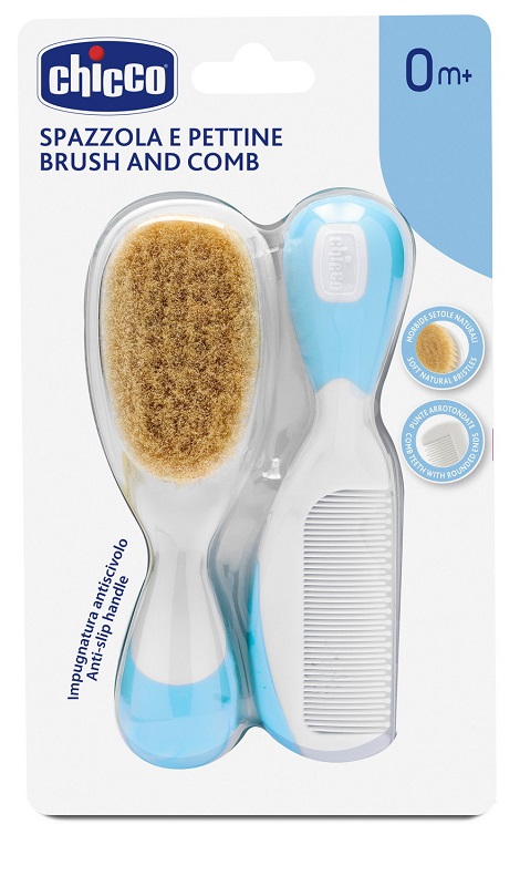 CHICCO SPAZZOLA + PETTINE AZZURRO - Farmacia Nuova Dr.ssa Gabriella Catellani