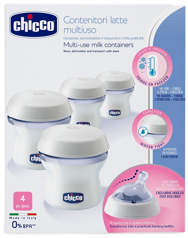 CHICCO CONTENITORE LATTE STEP UP NEW - Farmacia Nuova Dr.ssa Gabriella Catellani