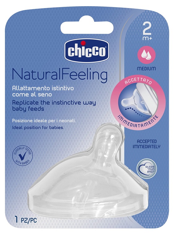 CHICCO TETTARELLA STEPUP NEW 2M+ FLUSSO MEDIO - Farmacia Nuova Dr.ssa Gabriella Catellani