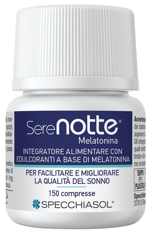 SERENOTTE MELATONINA 1 MG 150 COMPRESSE - Farmacia Nuova Dr.ssa Gabriella Catellani