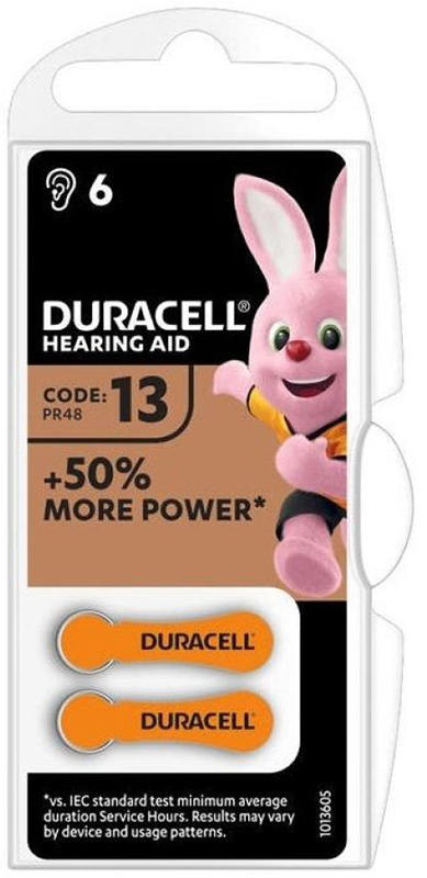 DURACELL EASY TAB 13 ARANCIO BATTERIA PER APPARECCHIO ACUSTICO - Farmacia Nuova Dr.ssa Gabriella Catellani