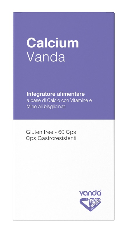 CALCIUM VANDA 60 CAPSULE FLACONE 42,8 G - Farmacia Nuova Dr.ssa Gabriella Catellani