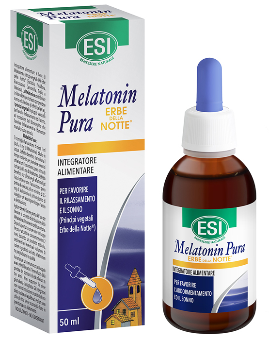 ESI MELATONIN PURA GOCCE ERBE NOTTE 50 ML - Farmacia Nuova Dr.ssa Gabriella Catellani