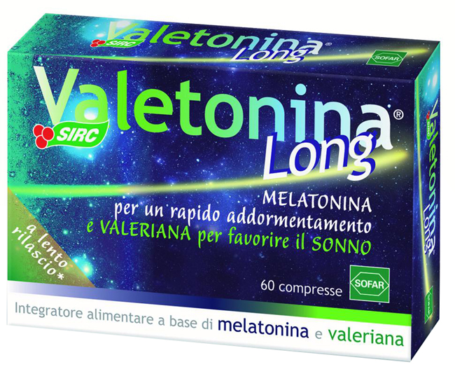 VALETONINA LONG 60 COMPRESSE ASTUCCIO 18 G - Farmacia Nuova Dr.ssa Gabriella Catellani