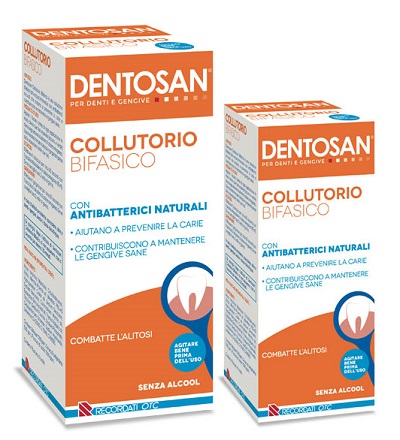 DENTOSAN COLLUTORIO BIFASICO 500 ML - Farmacia Nuova Dr.ssa Gabriella Catellani