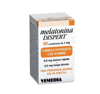 MELATONINA DISPERT 1MG DI MELATONINA 60 COMPRESSE - Farmacia Nuova Dr.ssa Gabriella Catellani