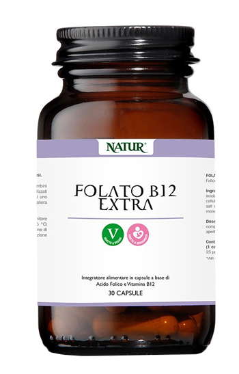 FOLATO B12 EXTRA 30 CAPSULE - Farmacia Nuova Dr.ssa Gabriella Catellani