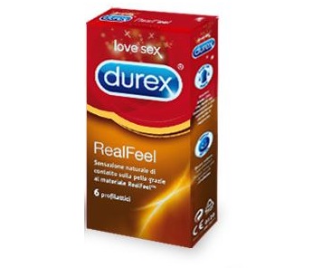 PROFILATTICO DUREX REALFEEL 6 PEZZI - Farmacia Nuova Dr.ssa Gabriella Catellani