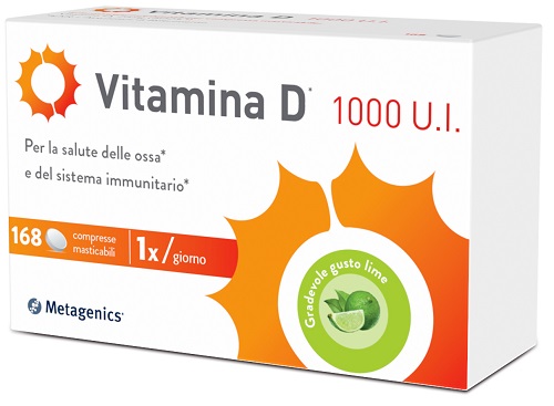 VITAMINA D 1000 UI 168 COMPRESSE MASTICABILI - Farmacia Nuova Dr.ssa Gabriella Catellani