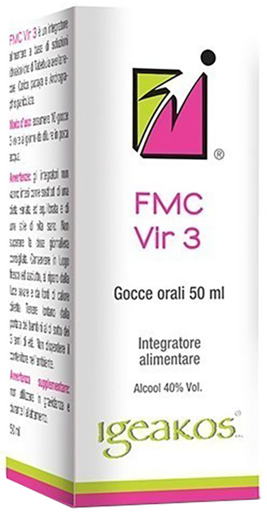 FMC VIR 3 GOCCE ORALI 50 ML - Farmacia Nuova Dr.ssa Gabriella Catellani
