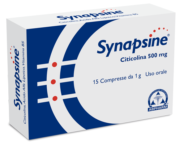 SYNAPSINE BLISTER 15 COMPRESSE ASTUCCIO 15 G - Farmacia Nuova Dr.ssa Gabriella Catellani