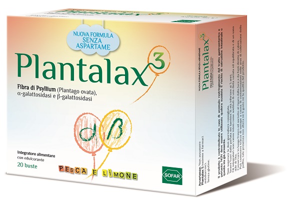 PLANTALAX 3 PESCA E LIMONE 20 BUSTINE - Farmacia Nuova Dr.ssa Gabriella Catellani