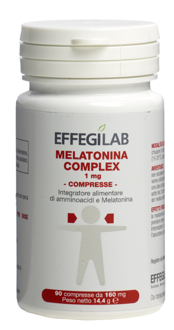MELATONINA COMPLEX 1MG 90 COMPRESSE - Farmacia Nuova Dr.ssa Gabriella Catellani