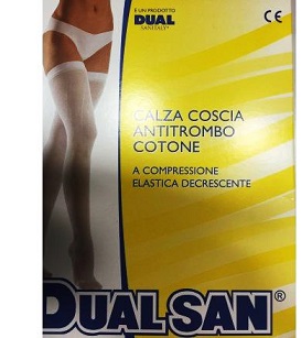 DUALSAN CALZA ANTITROMBO CON TASSELLO  2 - Farmacia Nuova Dr.ssa Gabriella Catellani