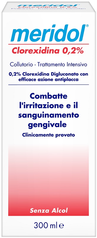 MERIDOL CLOREXIDINA 0,2% COLLUTORIO 300 ML - Farmacia Nuova Dr.ssa Gabriella Catellani