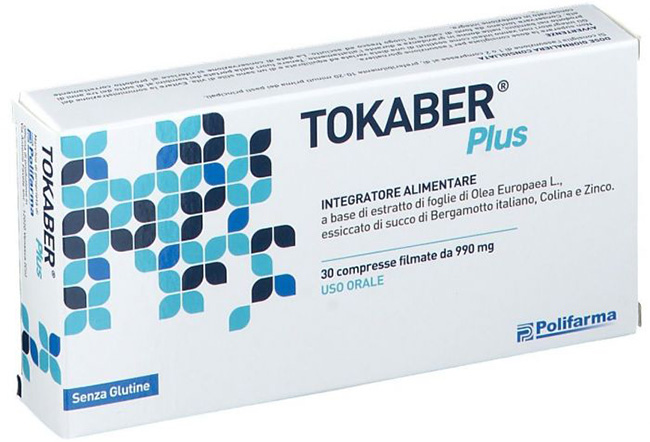 TOKABER PLUS 990MG 30 COMPRESSE - Farmacia Nuova Dr.ssa Gabriella Catellani