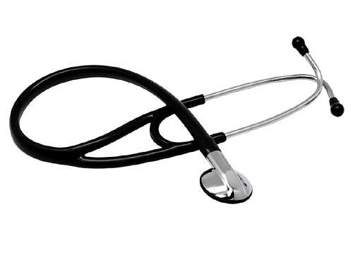 FONENDOSCOPIO PROFESSIONAL PER ADULTI A TESTINA PIATTA MEMBRANA DIAMETRO 48 MM LUNGHEZZA TOTALE 76 CM +2 OLIVE DI RICAMBIO +MEMBRANA DI RICAMBIO - Farmacia Nuova Dr.ssa Gabriella Catellani