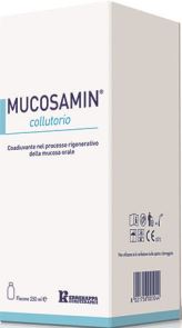 COLLUTORIO MUCOSAMIN 250 ML - Farmacia Nuova Dr.ssa Gabriella Catellani