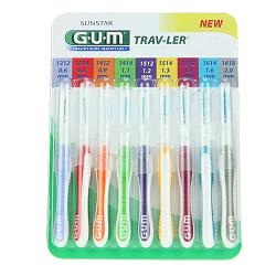 GUM TRAV/LER KIT SCOVOLINI 9 PEZZI - Farmacia Nuova Dr.ssa Gabriella Catellani