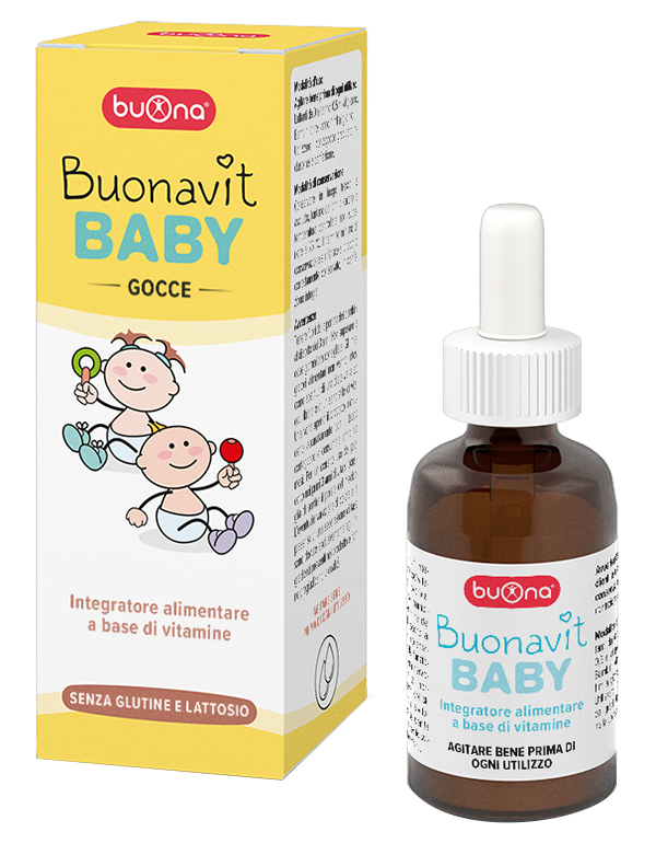 BUONAVIT BABY GOCCE 20 ML - Farmacia Nuova Dr.ssa Gabriella Catellani