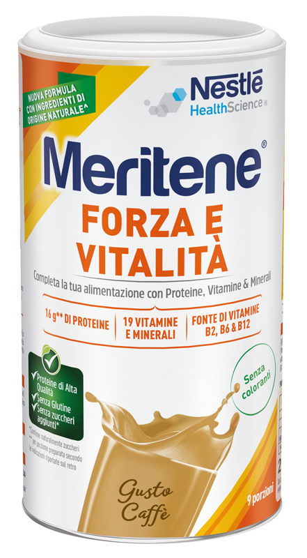 MERITENE FORZA E VITALITA' CAFFE 270 G - Farmacia Nuova Dr.ssa Gabriella Catellani
