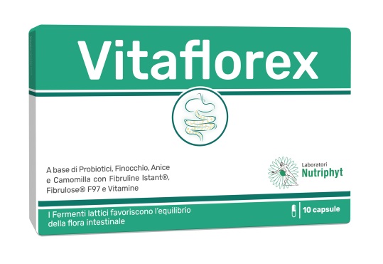 VITAFLOREX 10 CAPSULE 4,6 G - Farmacia Nuova Dr.ssa Gabriella Catellani