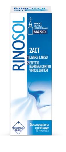 SPRAY NASALE RINOSOL 2ACT 15 ML - Farmacia Nuova Dr.ssa Gabriella Catellani