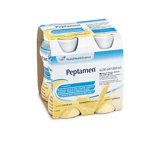 PEPTAMEN VANIGLIA 4 X 200 ML - Farmacia Nuova Dr.ssa Gabriella Catellani