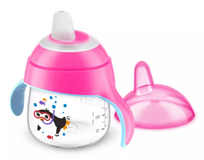 AVENT TAZZA CON BECCUCCIO DECORATA AZZURRO 200 ML - Farmacia Nuova Dr.ssa Gabriella Catellani