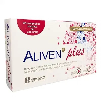 ALIVEN PLUS 20 COMPRESSE DA 1,10 G - Farmacia Nuova Dr.ssa Gabriella Catellani