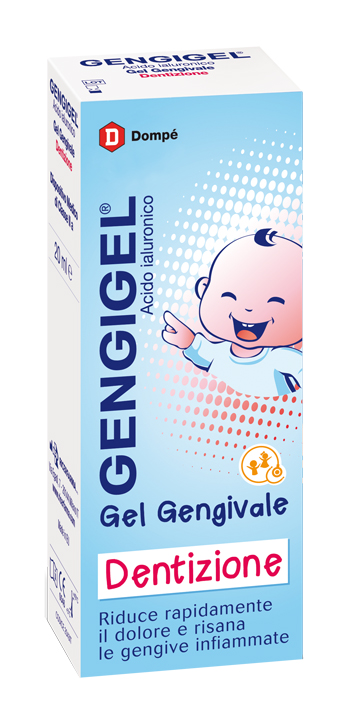 GENGIGEL GEL DENTIZIONE ACIDO IALURONICO 20 ML - Farmacia Nuova Dr.ssa Gabriella Catellani