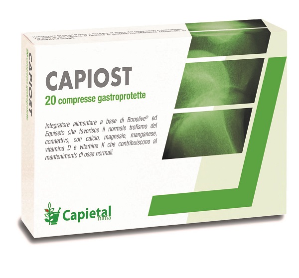CAPIOST 20 COMPRESSE GASTROPROTETTE 28 G - Farmacia Nuova Dr.ssa Gabriella Catellani