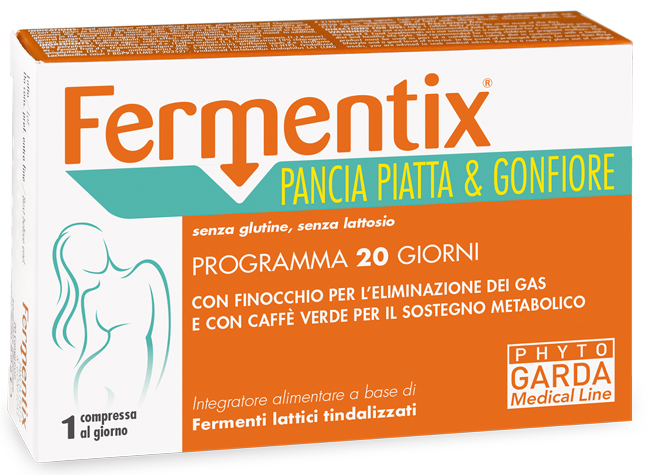 FERMENTIX PANCIA PIATTA E GONFIORE 20 COMPRESSE - Farmacia Nuova Dr.ssa Gabriella Catellani