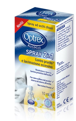 SPRAY OCULARE OPTREX ACTIMIST 2 IN 1 CONTRO IL PRURITO 1 PEZZO - Farmacia Nuova Dr.ssa Gabriella Catellani
