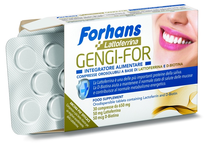 FORHANS GENGI FOR 30 COMPRESSE 19,50 G - Farmacia Nuova Dr.ssa Gabriella Catellani