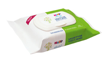 HIPP SALVIETTINE VISO&MANI 1X20 PEZZI - Farmacia Nuova Dr.ssa Gabriella Catellani