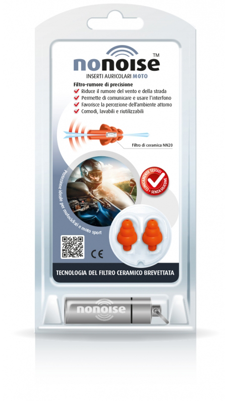NONOISE MOTO INSERTO AURICOLARE 2 TAPPI - Farmacia Nuova Dr.ssa Gabriella Catellani