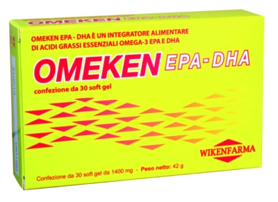 OMEKEN EPA/DHA 30 PERLE BLISTER 42 G - Farmacia Nuova Dr.ssa Gabriella Catellani