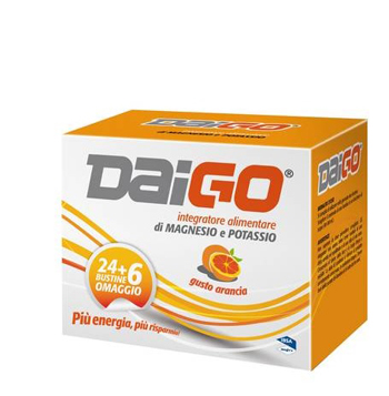 DAIGO ARANCIA 24 + 6 BUSTINE OMAGGIO 240 G - Farmacia Nuova Dr.ssa Gabriella Catellani