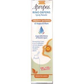 APROPOS RINO DEFENS SOLUZIONE IPERTONICA 125 ML - Farmacia Nuova Dr.ssa Gabriella Catellani