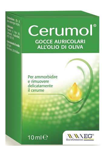 CERUMOL GOCCE AURICOLARI 10 ML - Farmacia Nuova Dr.ssa Gabriella Catellani
