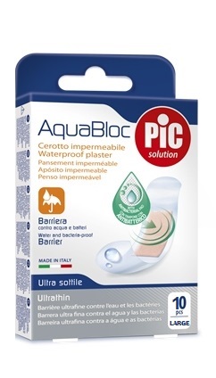 CEROTTO PIC AQUABLOC 25X72MM ANTIBATTERICO 10 PEZZI - Farmacia Nuova Dr.ssa Gabriella Catellani