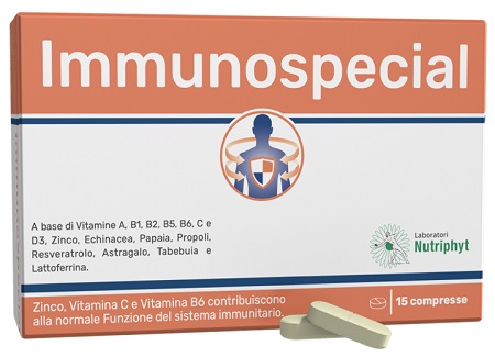 IMMUNOSPECIAL 15 COMPRESSE 7,5 G - Farmacia Nuova Dr.ssa Gabriella Catellani